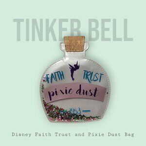 Faith Trust and Pixie Dust - Adorable Disney Cosmetic Case